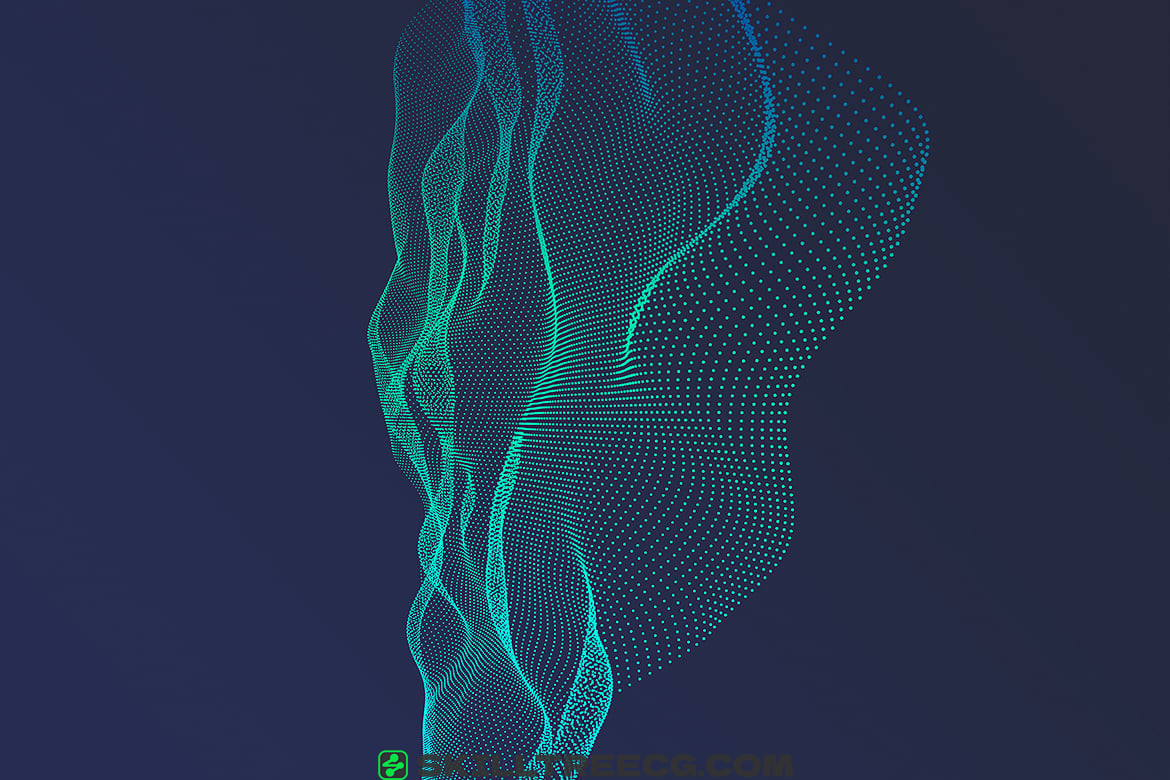 图片[2]-Wavy Particles Backgrounds（808769）-技能树